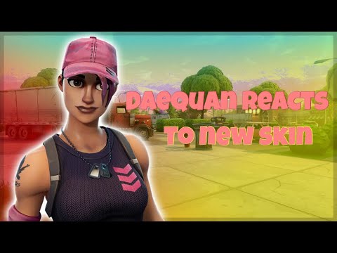 DAEQUAN REACTS TO NEW SKIN