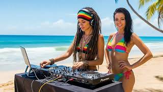 ☀️ Summer Reggae Vibes 🌺 Relaxing Tropical Island Mix 2025