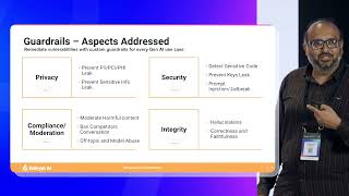 Role of LLM Guardrails in Integrity and Security of Gen AI Applications | Accel Cybersecurity Summit