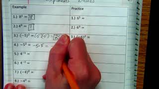 Exponent Basics Part 2