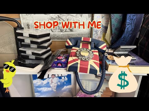 SHOP with ME. Visit CHRISTCHURCH UK Charity shops on a Sunday Morning 🙂