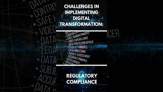 Challenges in implementing digital transformation- Regulatory Compliance #aie #xai #aiadvancements