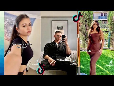 BEST Die for you to Heartless Trend- ULTIMATE Tiktok Compilation