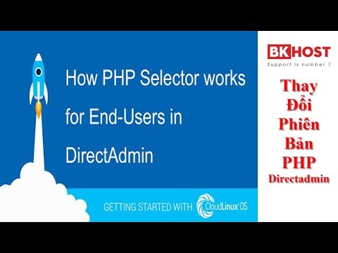 Thay đổi phiên bản PHP trên hosting directadmin | Hosting linux giá rẻ
