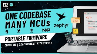 Zephyr OS Tutorial [Ep. 12] - Advanced GPIO Control with GPIO_DT_SPEC | Zephyr Devicetree GPIO Guide