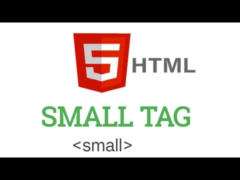 Html Tag Tutorial | Day 8 | Part 8 | Learn Small Tag in HTML with Examples