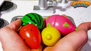 Food Toy Learning Videos for Kids - Let's Learn Food Words with Genevieve, the Paw Patrol, and more!