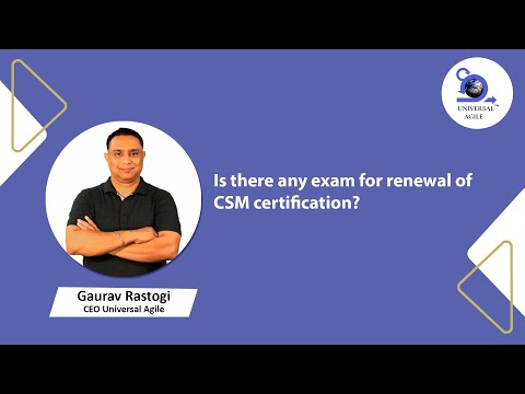 How to Renew your CSM Certificates ? | Scrum Master Certifications| Gaurav Rastogi| Universal Agile