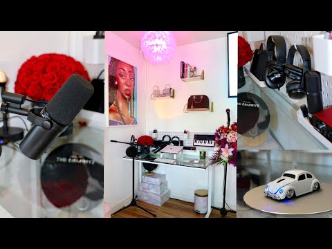 Home Studio Set Up For Beginners ! Esthetic ! Leah Raquel