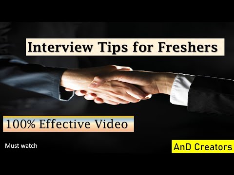 Interview Tips for Freshers | Most efficient Tips to crack IT job interview