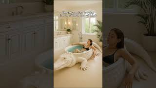 These Bathtubs Look Straight Out of a Dream #SurrealTubs #LuxuryBath #BathroomArt #CreativeSpaces