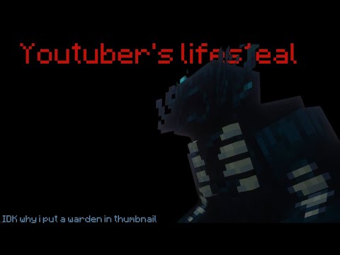 Playing on a youtuber's only lifesteal smp!