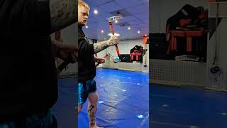 Kama finger roll tutorial #kama #martialarts #xma #kamas