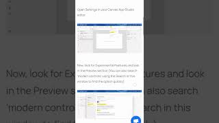 Enable Modern Controls For Canvas Apps In Power Platform