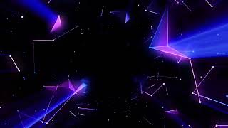 Vj Loop 2022 4k 60fps Plexus abstract animated background [blue and violet]