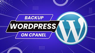 How to Backup WordPress using a Plugin and cPanel