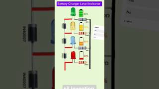 Battery Charger Level Indicator Circuit | Circuit Explaining#like #viral