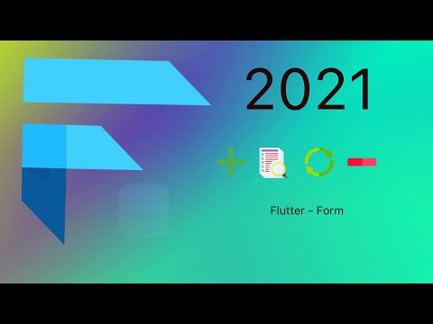 flutter  CRUD (2021), Form tutorial 3/3