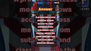 #OOPConcepts #TechInterview #Interview What is a Protected Access Modifier? #Interview