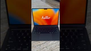 MacBook Air M2 Unboxing 🖤 #macbookair #macbookairm2