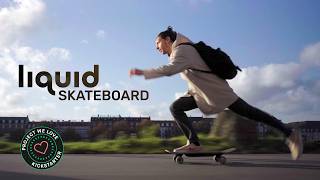 We invented the first electric skateboard that rides like a real one