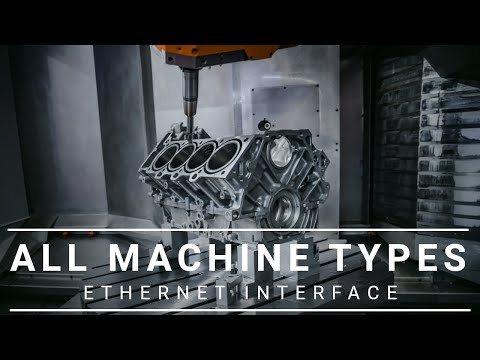Mitsubishi CNC - M8 Series - Features  -  Ethernet Interface