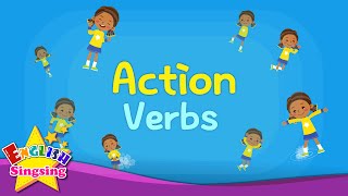 Action Verbs (v1)- Kids vocabulary -Action Words - Learn English for kids - Educational video