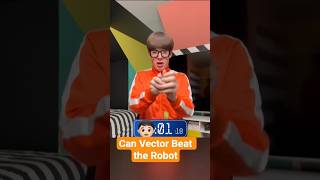 Can Vector Beat the Robot? 🤯” #shorts #vector #robotchallenge #rubik