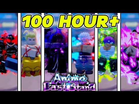 l spent 100+ Hours Extreme Boosting The STRONGEST Units In Anime Last Stand!