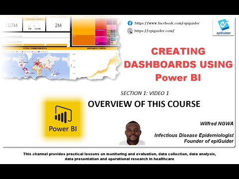 Video1: CREATING DASHBOARDS USING Power BI: Course Overview