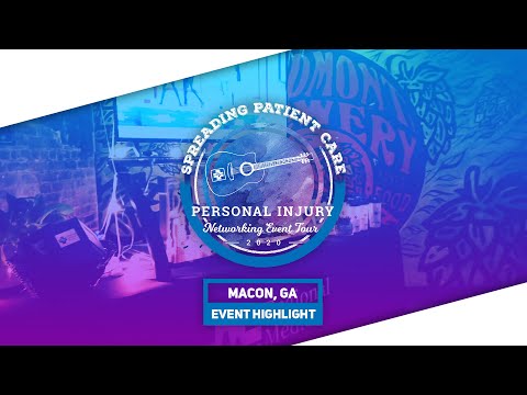 Personal Injury Networking Event 2020 Tour | Macon, GA [Recap]