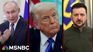 Trump posts Putin 'has gone absolutely crazy!'