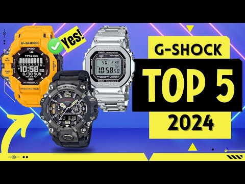 5 BEST G-Shock 2024 Watches 🔥 Which one is your favorite?