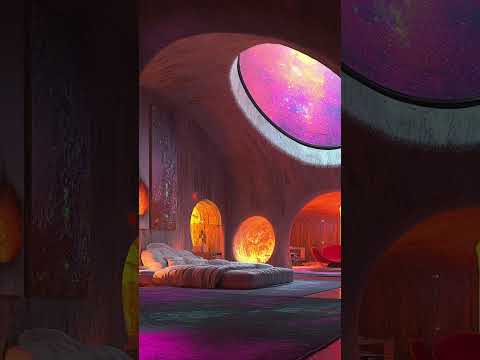 Cosmic Living: Dreamlike Interiors in a Futuristic Horizon #futuristicliving