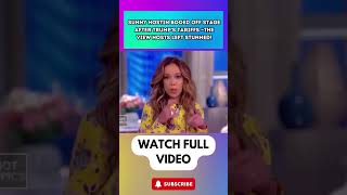 Sunny Hostin BOOED OFF STAGE after TRUMP'S tariffs —The View Hosts Left STUNNED! #SunnyHostin part 5