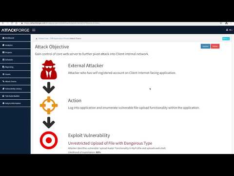 AttackForge.com - Tutorial02 - How to create and use attack chains on penetration testing projects