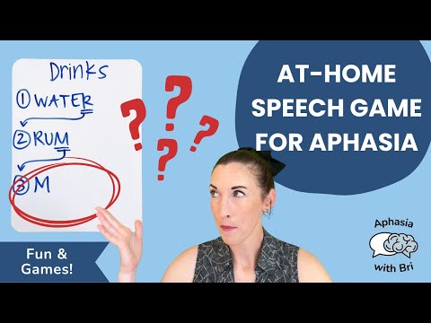 Last Letter Game | Aphasia Speech Therapy at Home | Word-Finding + Spelling Practice