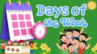 Days of the Week Song for Kids | Learn with Fun Music