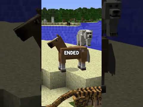 Minecraft Horses Come From A Mod?!