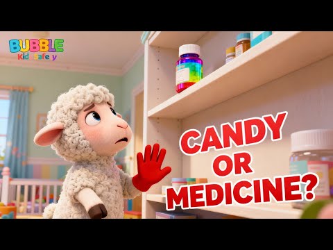 Baa Baa Little Lamb 🐑 | Medicine Safety Song for Kids | Nursery Rhymes 2026