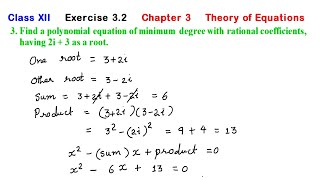 class 12 maths chapter 3 exercise 3.2 question 3