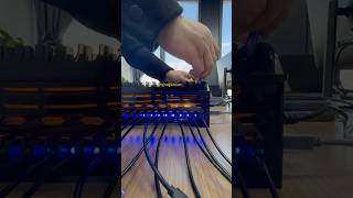 20 ports USB HUB Dock Charger Mobile Phone Farm Kit Click Farm teléfonos #phonefarm #boxphonefarm