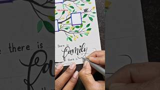 How to make family tree with photo project/Family tree #diy