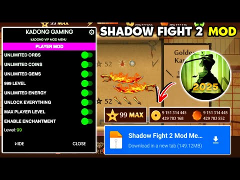 Shadow Fight 2 Mod Menu v2.41.9 | Unlimited Money & Max Level