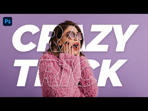 Transparent Text Effect in Photoshop - Photoshop Tutorial #photoshop
