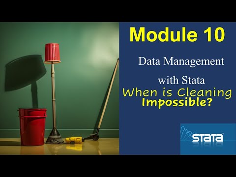 When cleaning may be impossible in #Stata