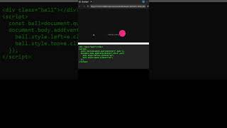 Click Ball Animation Using CSS & JavaScript | Interactive Effect #ClickBall #CSS Animation #Coding