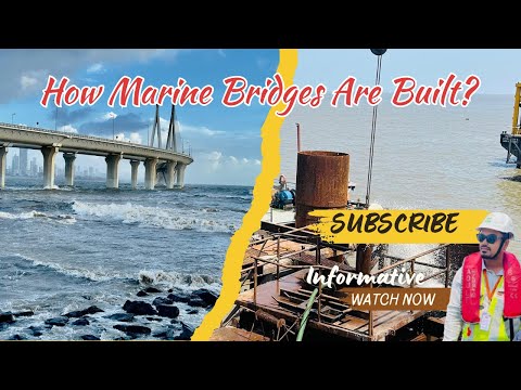 How Marine Bridges Are Built? VBSL PROJECT| MUMBAI #rcd #viral-video