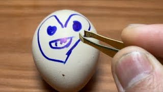 RAW EGG PEELING LIVE