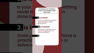 Not sure if you need file a patent? #clientproject #Brandrisic